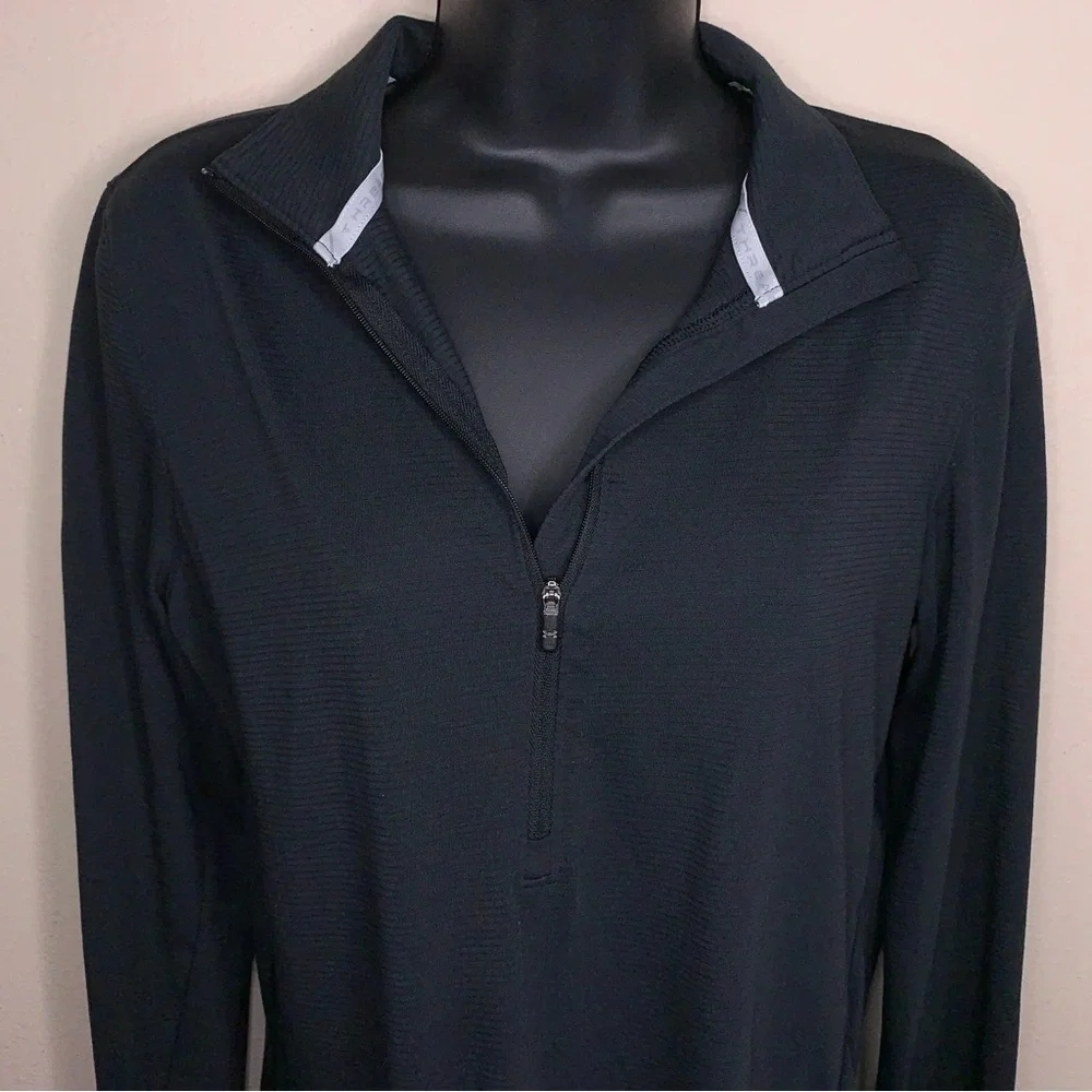 Small Under Armour Black Activewear Jacket Lightweight Stretch Lightweight